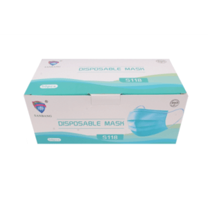 MÁSCARAS PROTEÇÃO DISPOSABLE FACE MASK