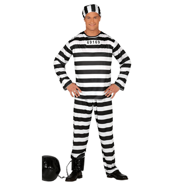FATO PRISIONEIRO PRISONER ADULT SUIT