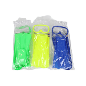 ÓCULOS C/RESPIRO BARBATANAS SWIMMING SET